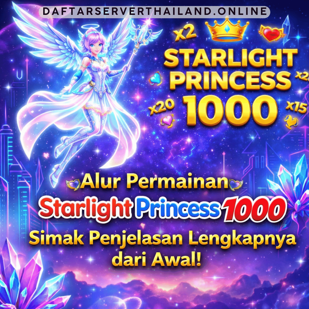 alur permainan Starlight Princess 1000