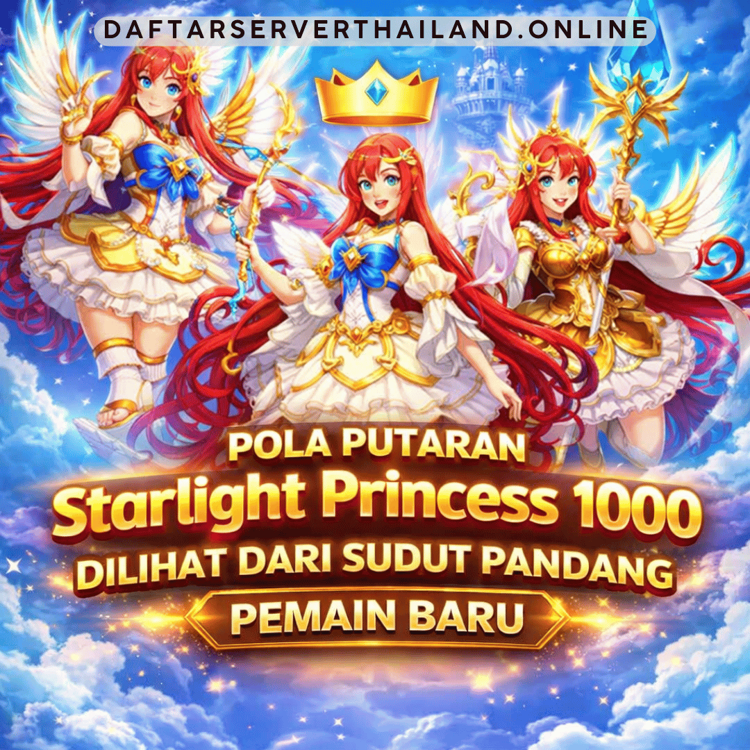 pola putaran Starlight Princess 1000
