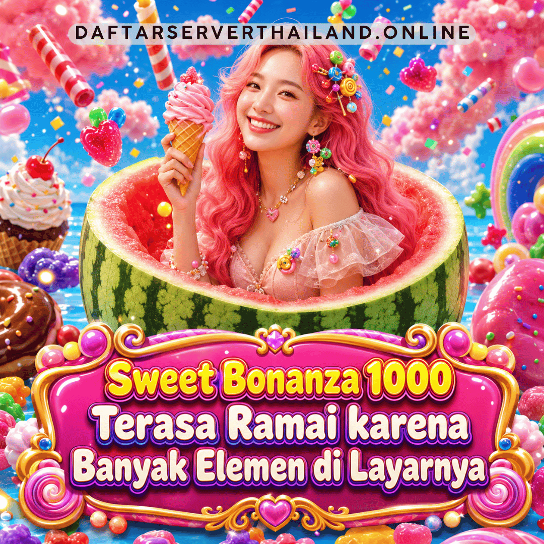 elemen layar Sweet Bonanza 1000
